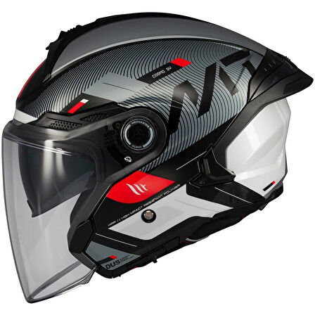 MT Cosmo Sv Sılence b2 Parlak Açık Kask