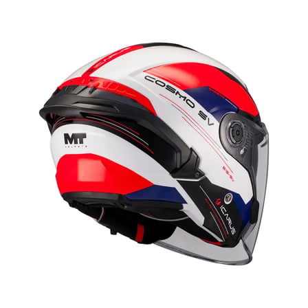 MT Cosmo Sv Icarus A5 Parlak Açık Kask