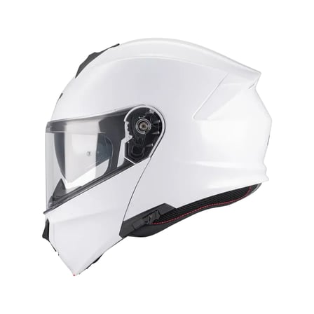MT Genesis Sv Pure A0 Parlak Beyaz Çene Açılır Kask