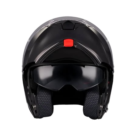 MT Genesis Sv Pure A1 Parlak Siyah Çene Açılır Kask