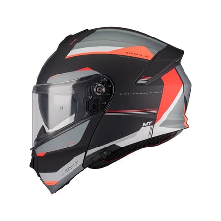MT Genesis Sv Raccoon B5 Matt Çene Açılır Kask