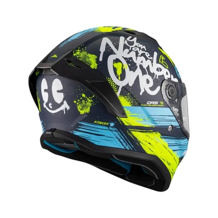 MT Stinger 2 Rocket C3 Matt Kapalı Kask