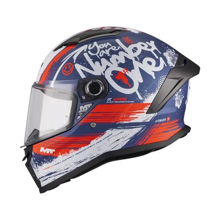MT Stinger 2 Rocket C17 Matt Kapalı Kask