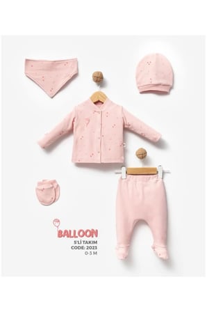 Balon Baskili Organi̇K 5'Li̇ Takim Hastane Cikis Seti̇