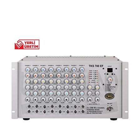 WEST SOUND TKS 700 EF MİKSER AMPLİFİKATÖR