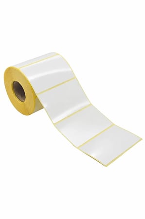 150x100mm Kuşe Etiket | 1 Rulo | 250 Sarım | Parlak Yüzey | Kargo, Lojistik, Depo | Termal Transfer