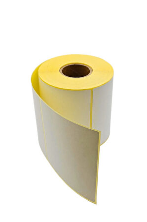 100x100mm Termal Etiket | 10 Rulo | 500 Sarım | Ribonsuz | Kargo, Lojistik, Depo | Yapışkanlı