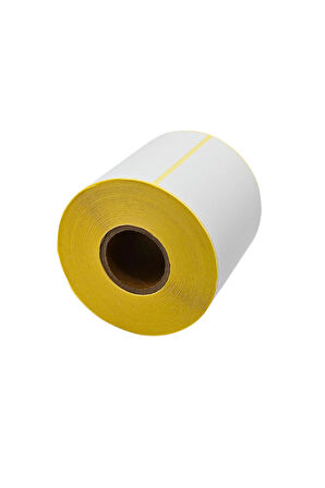 100x100mm Termal Etiket | 5 Rulo | 500 Sarım | Ribonsuz | Kargo, Lojistik, Depo | Yapışkanlı