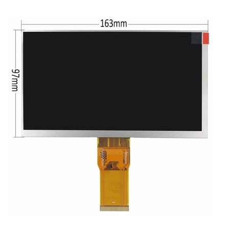 Vestel 7" Tablet LCD Panel 7 inç ( 165x97 mm ) HD  NETRON-DY 01 94V-0  1351