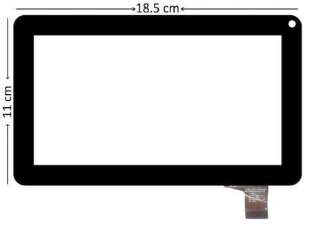 YCF0119, 86V 7" Tablet uyumlu Dokunmatik Siyah