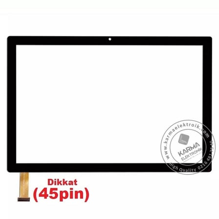 Aidata Elde ADT1012L, ADT1061, Dokunmatik Siyah Ver.1 (45 pin)