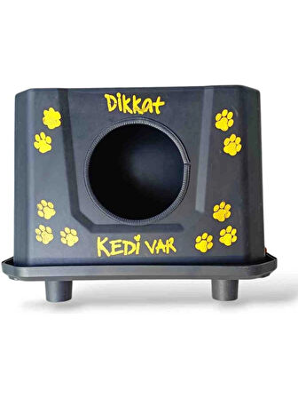 Kartepe Kedi Evi XL Yağmura Soğuğa Dayanıklı