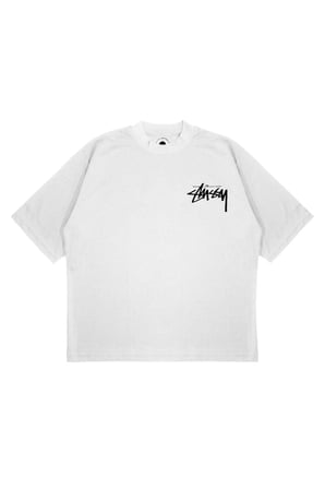 Unisex Oversize KIITTEN TWINS Baskılı T-shirt