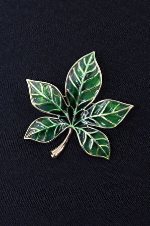 Sığla ağacı yaprağı broş. Yaka iğnesi yaprak broş. Kadın broş. Erkek broş. Yaprak broş.