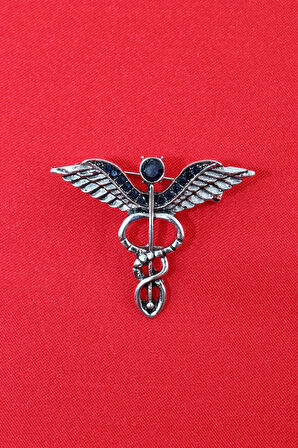 Tıp broş. Sağlıkçı broş. Doktor broş. Hemşire broş. Eczacı broş. Kadın erkek broş. Asklepios broş.