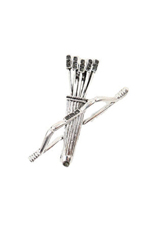 Pusat broş. Yay ok broş. Yaka iğnesi yay ok broş. Erkek broş. Kadın broş. Yay broş. Ok broş.