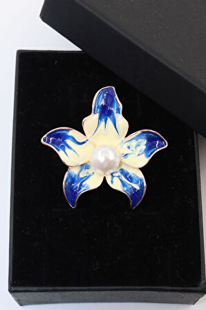 Kardelen Çiçeği Broş. Incili Kardelen Broş. Yaka Iğnesi Broş. Kadın Broş. Çiçek Broş. Kardelen Broş.