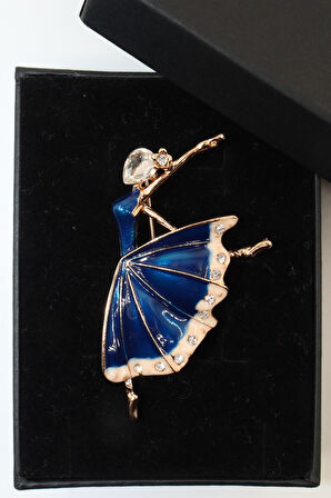 Dans Eden Kız Broş. Taşlı Broş. Yaka Iğnesi Broş. Kadın Broş. Broş. Kadın Yaka Iğnesi Broş.