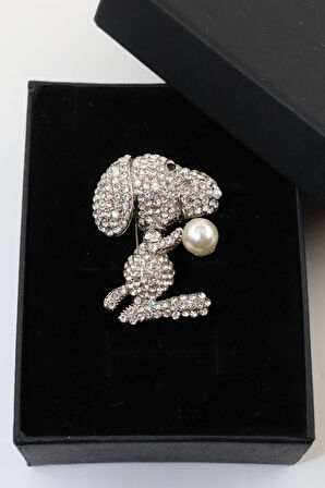 Snopy Broş. Taşlı Incili Broş. Yaka Iğnesi Broş. Kadın Broş. Broş. Erkek Broş. Köpek Broş.