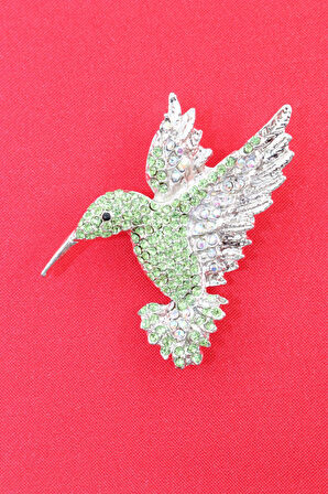 Arı kuşu broş. Taşlı tasarım arı kuşu broş. Yaka iğnesi broş. Kadın broş. Erkek broş. Broş. Unisex