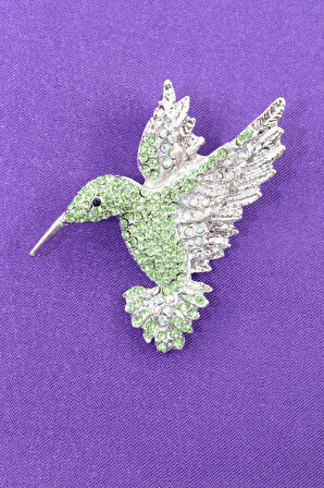 Arı kuşu broş. Taşlı tasarım arı kuşu broş. Yaka iğnesi broş. Kadın broş. Erkek broş. Broş. Unisex