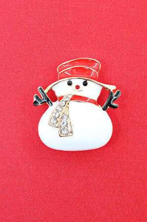 Kardan Adam Broş. Taşlı Kardan Adam Broş. Yaka Iğnesi Broş. Kadın Broş. Erkek Broş. Broş. Unisex