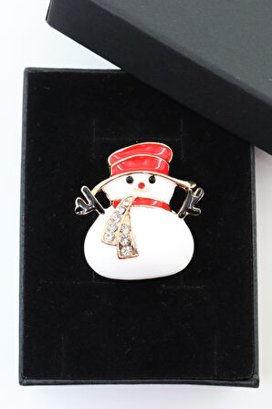 Kardan Adam Broş. Taşlı Kardan Adam Broş. Yaka Iğnesi Broş. Kadın Broş. Erkek Broş. Broş. Unisex