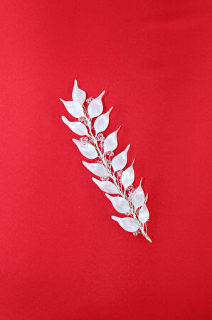 Çiçekli Sedef Gelin Tacı. Gelin Saç Aksesuarı. Nişan Saç Aksesuarı. Söz Nikah Kına Saç Aksesuarları