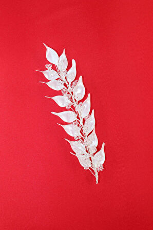 Çiçekli Sedef Gelin Tacı. Gelin Saç Aksesuarı. Nişan Saç Aksesuarı. Söz Nikah Kına Saç Aksesuarları