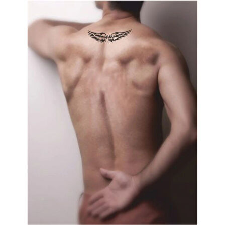 Hayata Kanat Aç! Tattoo Geçici Dövme Şablonları Kına Kalıpları