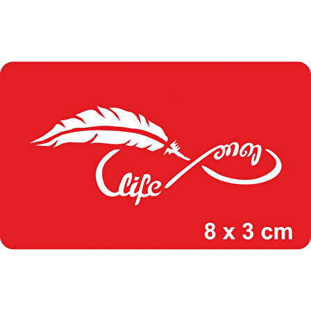 Sonsuz Özgürlük Hayatı Sevmekle Başlar Tattoo Geçici Dövme Şablonları Kına Kalıpları