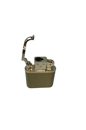 Ibikli Gazlı Metal Turbo Çakmak Gold