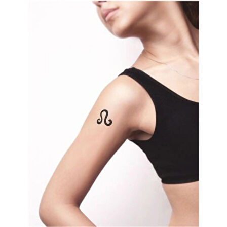 Aslan Burcu Tattoo Geçici Dövme Şablonları Kına Kalıpları