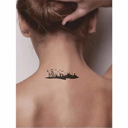 Ah! Güzel İstanbul! Tattoo Geçici Dövme Şablonları Kına Kalıpları