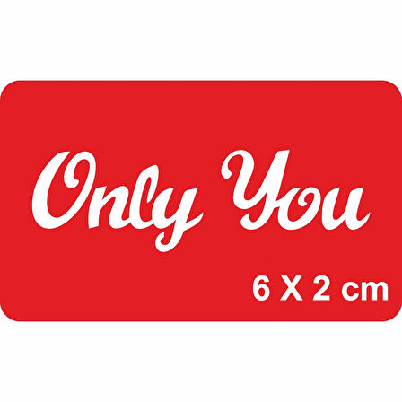 Sadece Sen Tattoo Geçici Dövme Şablonları Kına Kalıpları