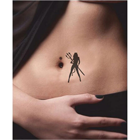 Şeytan Ayrıntıda Gizlidir! Tattoo Geçici Dövme Şablonları Kına Kalıpları