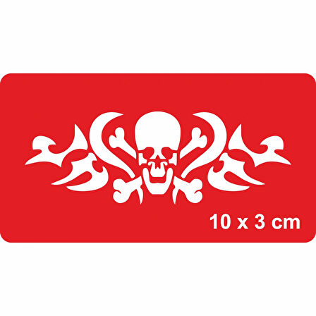 Tehlikeli Bölge Tattoo Geçici Dövme Şablonları Kına Kalıpları