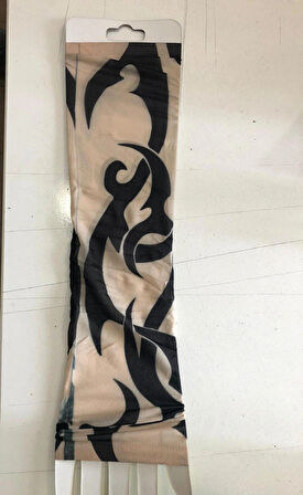 Giyilebilir Dövme Tribal Dövme Çift Kol