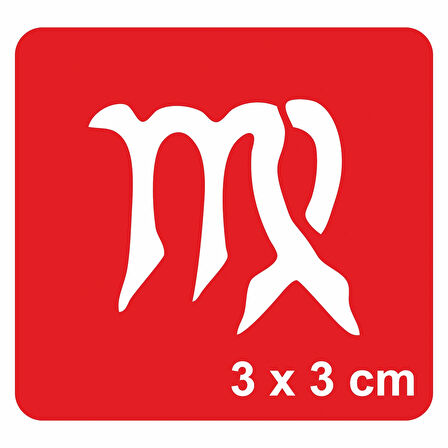 Başak Burcu Tattoo Geçici Dövme Şablonları Kına Kalıpları