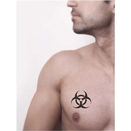 Yaklaşmayın! Tattoo Geçici Dövme Şablonları Kına Kalıpları