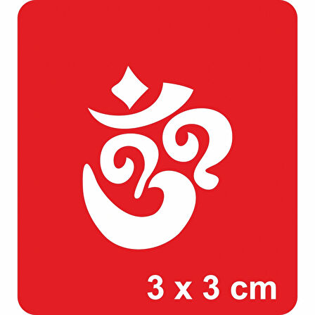 Yaratılış Kanji Tattoo Geçici Dövme Şablonları Kına Kalıpları