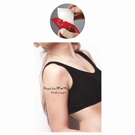 Cemal Süreyya  Tattoo Geçici Dövme Şablonları Kına Kalıpları