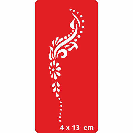 Kına Motifi 56 Tattoo Geçici Dövme Şablonları Kına Kalıpları