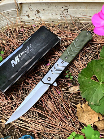 AlsepeteAvm MT-1010-A Soft Kabze Otomatik Kamp Çakısı