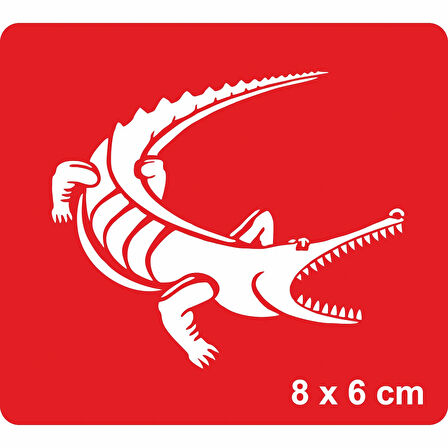 Nehirde Hint Timsah Tattoo Geçici Dövme Şablonları Kına Kalıpları