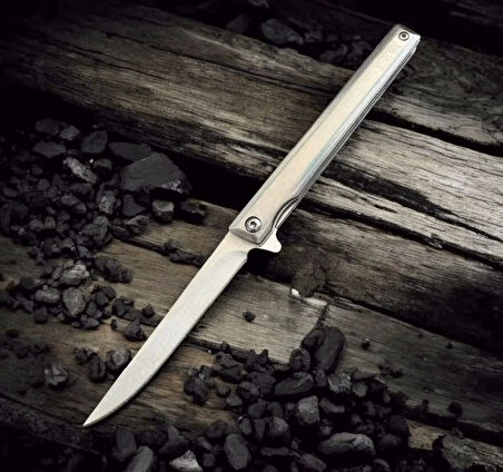 Gri İnce AlsepeteAvm Beyfendi Kamp Çakısı