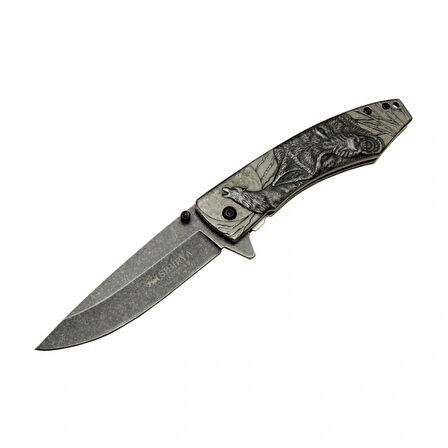 Sibirya Kurt Çakı  Eskitme