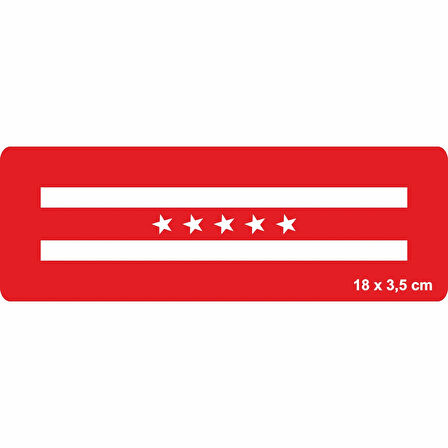 5 Yıldızlı İkili Bant Şerit  Tattoo Geçici Dövme Şablonları Kına Kalıpları