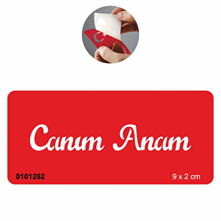 Canım Anam  Tattoo Geçici Dövme Şablonları Kına Kalıpları