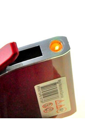 Hdmarketim Rezistanslı Rüzgarda Sönmez Metal Türk Bayraklı Çakmak Ultra Ince 5833